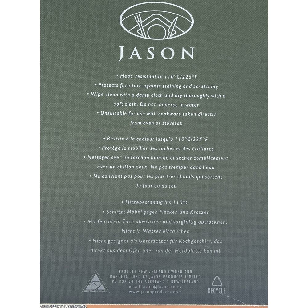 Jason Placemats 6 New New Zealand Picturesque Sites Cork Backed - Picture 2 of 11